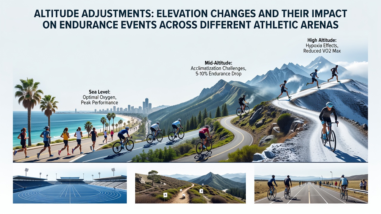 Athletes training at high elevation with mountain backdrop during endurance preparation