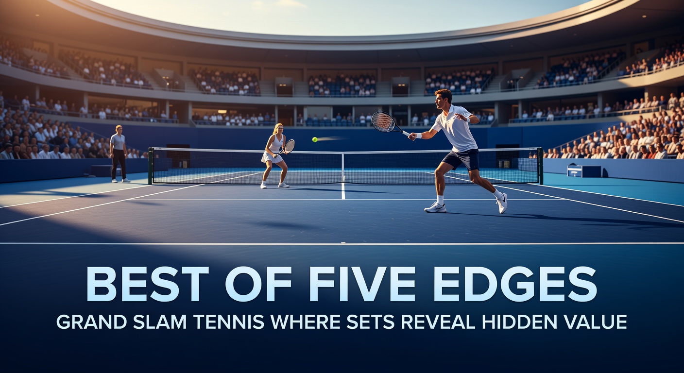 Dramatic five-set Grand Slam match point, with crowd in frenzy and players exhausted