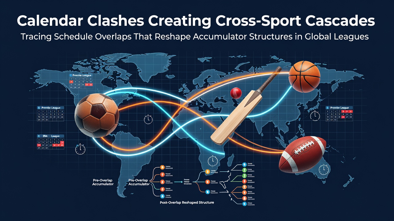Global sports calendar showing overlapping fixtures across soccer, basketball, tennis and horse racing leagues