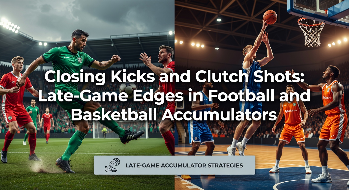 A footballer celebrates a last-minute winning goal as the stadium erupts in the dying seconds of a tense match