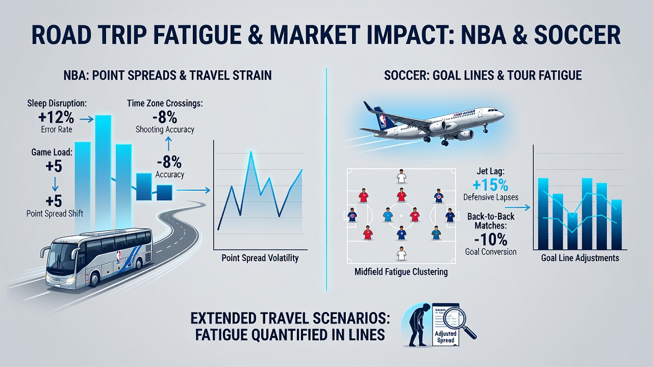 NBA team bus traveling across states during a road trip with players resting inside