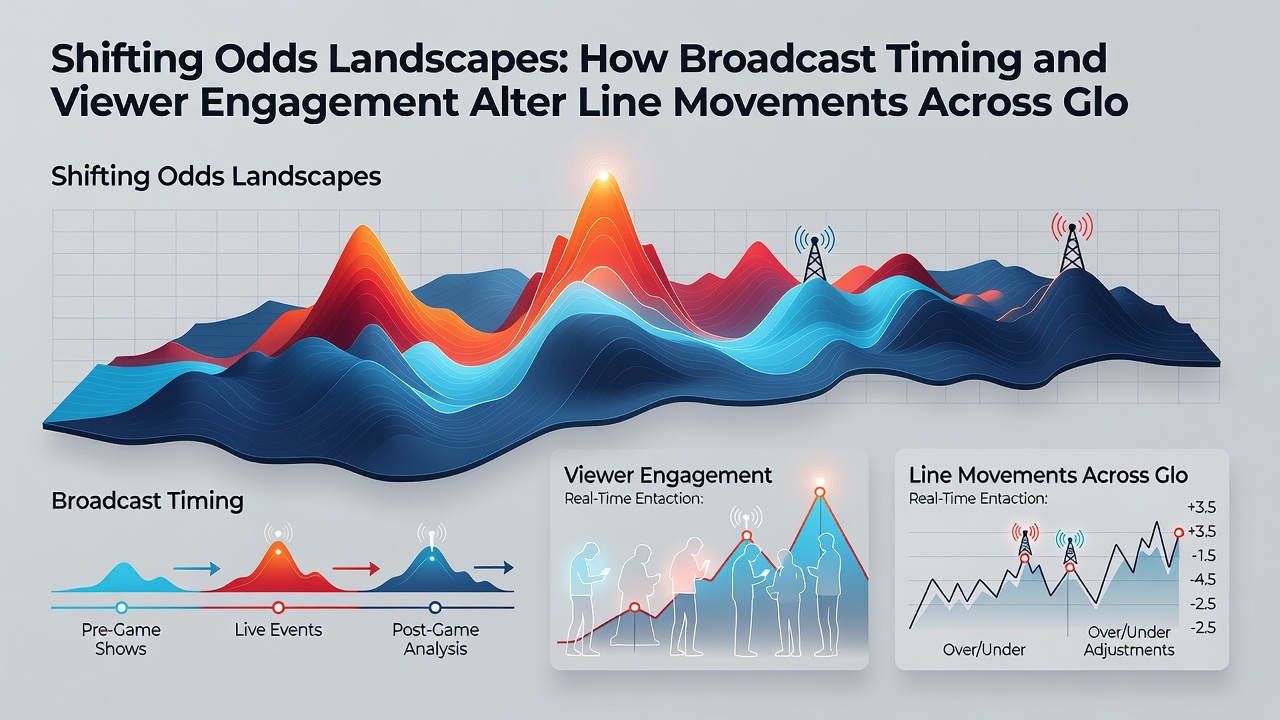 Tennis match timeline with viewer engagement spikes and corresponding basketball spread adjustments